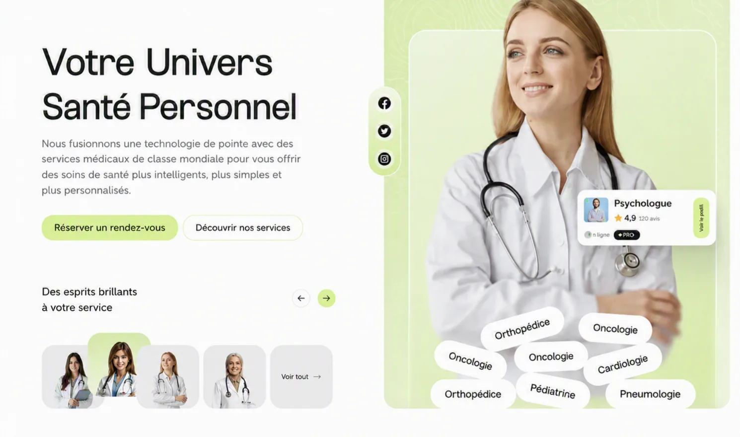 Site clinique